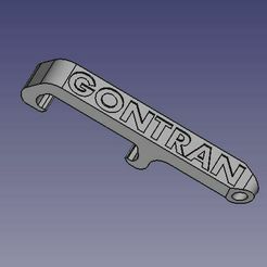 gontran-01.jpg STL file Gontran pocket bottle opener・3D printable model to download