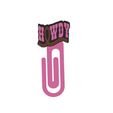 e41c78ac-2f0d-40c3-8d1c-d7ff54d496ed.jpg Howdy Clipmark Bookmark 3MF Ficheiro incluído