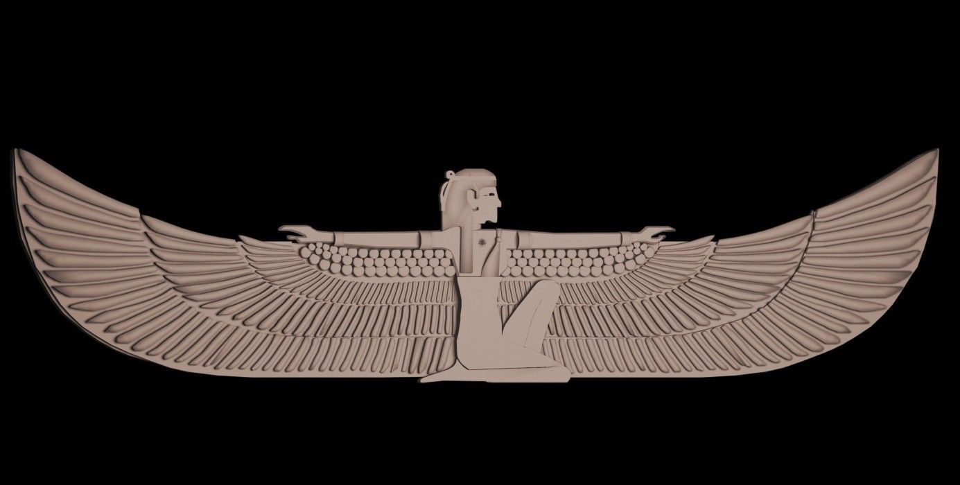 e.jpg OBJ-Datei Ancient Egyptian Deities Pharaoh・3D-druckbares Modell zum Herunterladen, baselrafat