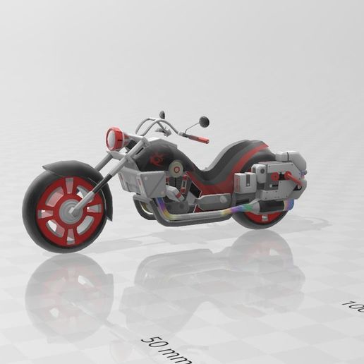 motorcycle 3D model