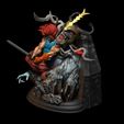 diorama_thundercats_4.jpg Thundercats DIorama Special No1 MummRas Lion O STL dfiles 3d printing collectibles fanarts by CG Pyro
