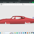 Screenshot-2509.png 1970 Ford Torino King Cobra scale detailed model, hollow shell body, clean no interior, rc, slot, drag, cars, resin, fdm, printable