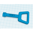 Panel_key_3D.png Download free STL file NPMC Panel key • 3D printer model, Sculls