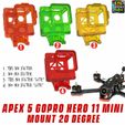 Apex-Gopro-Hero-11-Mini-20-Degree-2.jpg Apex 5 Inch / Apex HD / Apex DC Gopro Hero 11 Mini Mount 20 Degree