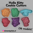 Hello-kitty-y-sus-amigos.png SET OF 36 SANRIO HELLO KITTY COOKIE CUTTERS