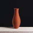 Illusion-decoration-vase-stl-file-for-3d-printing.jpg Illusion Vase, Textured Decoration Vase, Home Decor