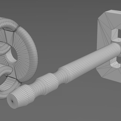 wf1.jpg 9 девять номер varsity шрифт серьга-шпилька 3D печать модель