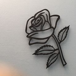 IMG_1114.jpg Archivo STL gratis Flor - Rosa decorativa・Modelo para descargar y imprimir en 3D