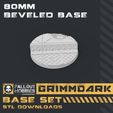 80mm-Beveled.jpg 3D file Grimmdark Base Collection・3D printable model to download, FalloutHobbies
