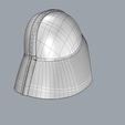 010.jpg Nurbs Darth Vader Helmet for 3D Print