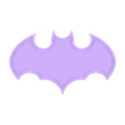 Bat_70mm.stl Bat Logo