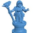Female-mage-of-the-dark-continent-B0011811-3d-model-file-for-3d-printer.jpg Female mage of the dark continent