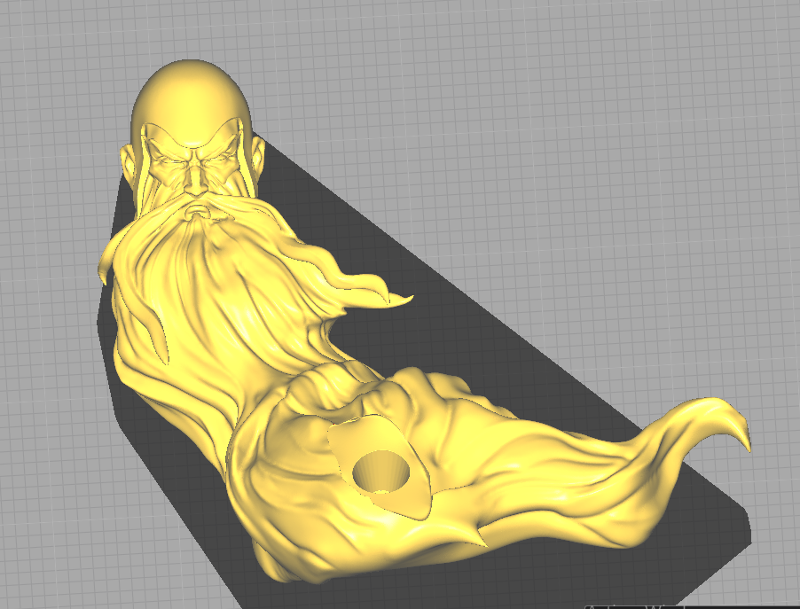 Merlyn Mage STL file Merlin Mage - Sacred Sword・3D print object to download・Cults