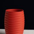textured_pencil_cup_by_slimprint_vase_mode_3.jpg Generative Pencil Cup (vase mode) | Slimprint