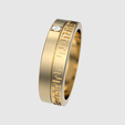 rotating_20.png Intricate Greek Key Band Ring 3D print